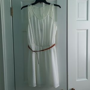 BCX dress, lace back, size medium